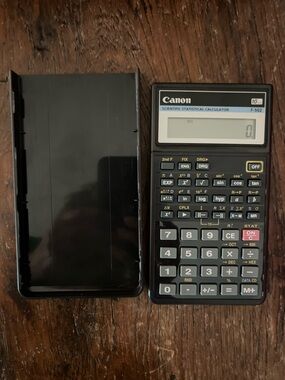 Canon F-502 Scientific Statistical Calculator - 136 Functions